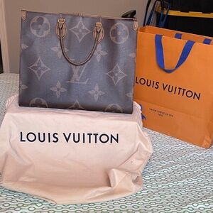 Louis Vuitton Orange Bag on. The go GM